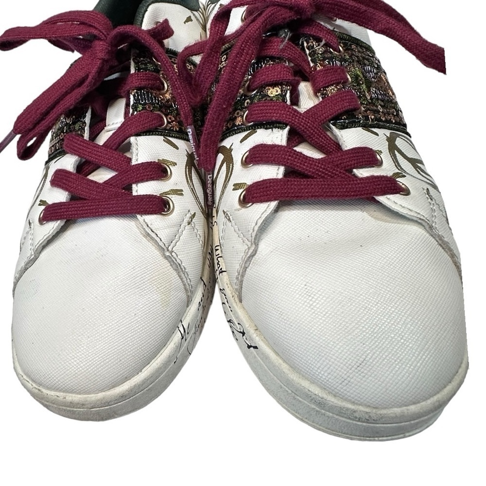 Desigual Cosmic Exotic Women's Sneakers Size 10 - Picture 4 of 7